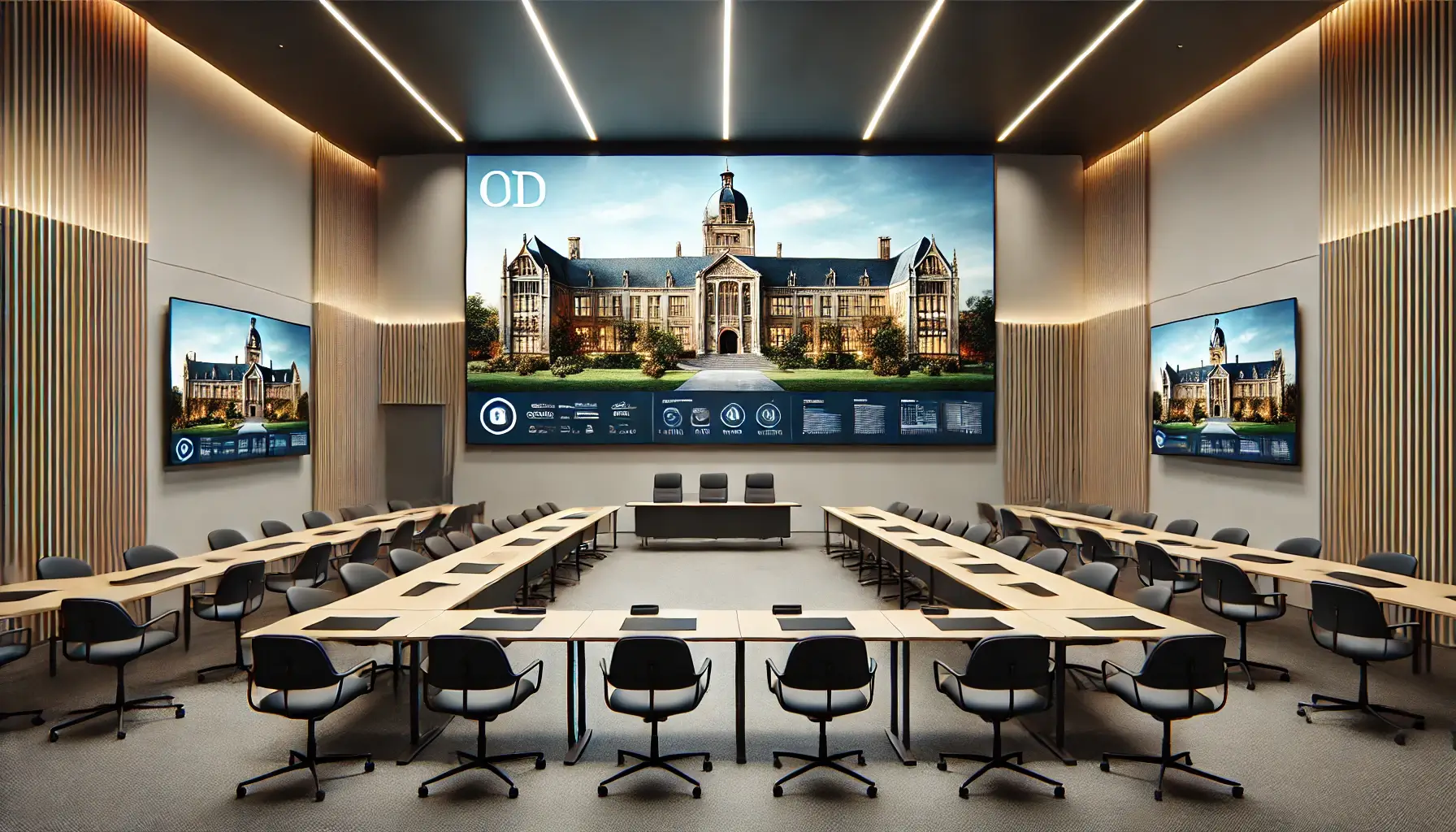 Educational Video Wall