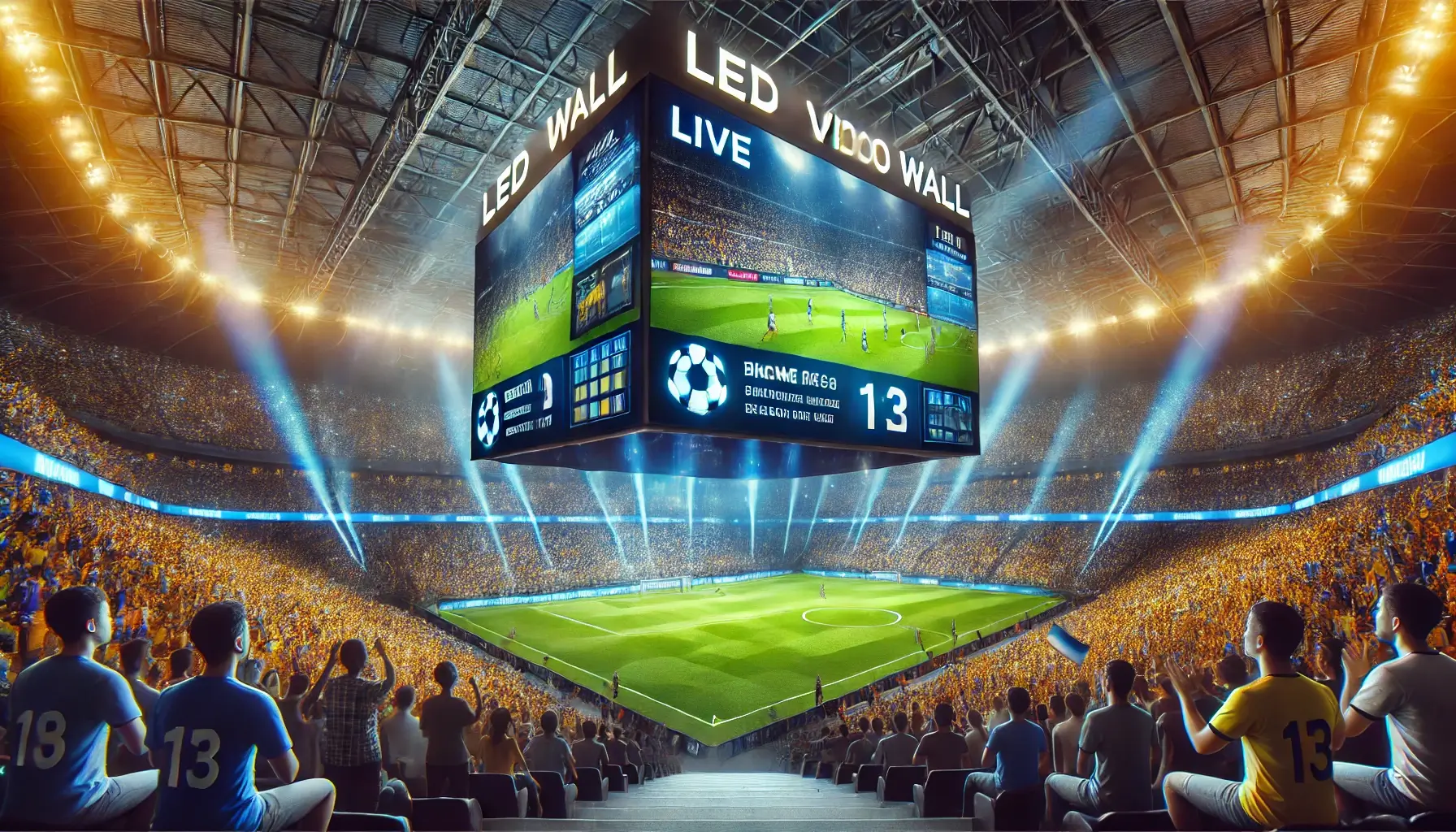 sport led video wall